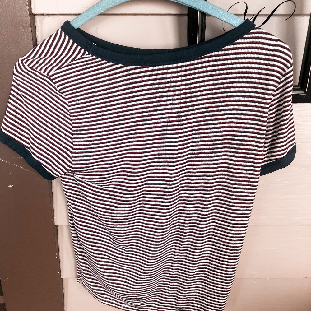 American Eagle Striped T-Shirt